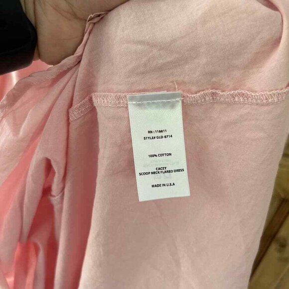 Counting Dreams Neiman Marcus Pale Pink Tank Midi Dress Womens Size Small NWT - Picture 10 of 12